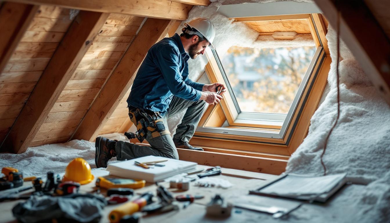Raccord Velux 114x118 : étanchéité et isolation pour fenêtres de toit
