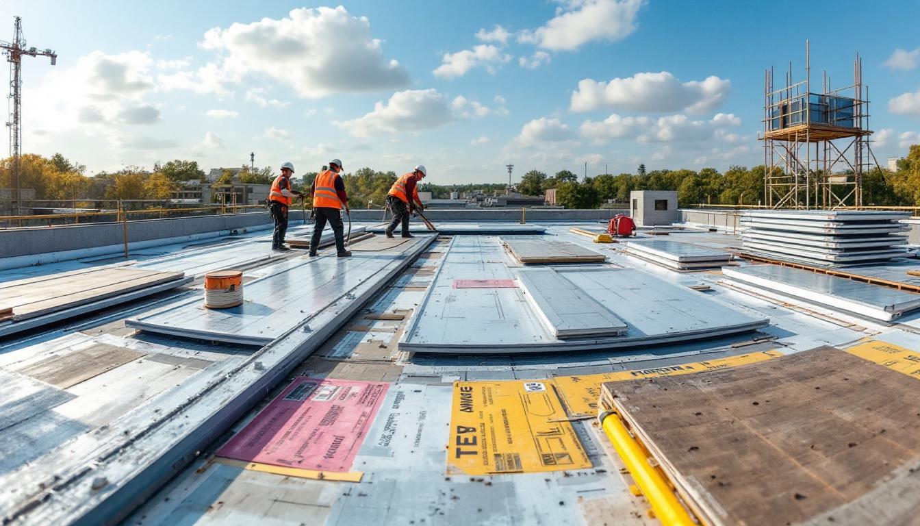 Toiture plate bac acier isolé : personnalisez votre projet dès maintenant