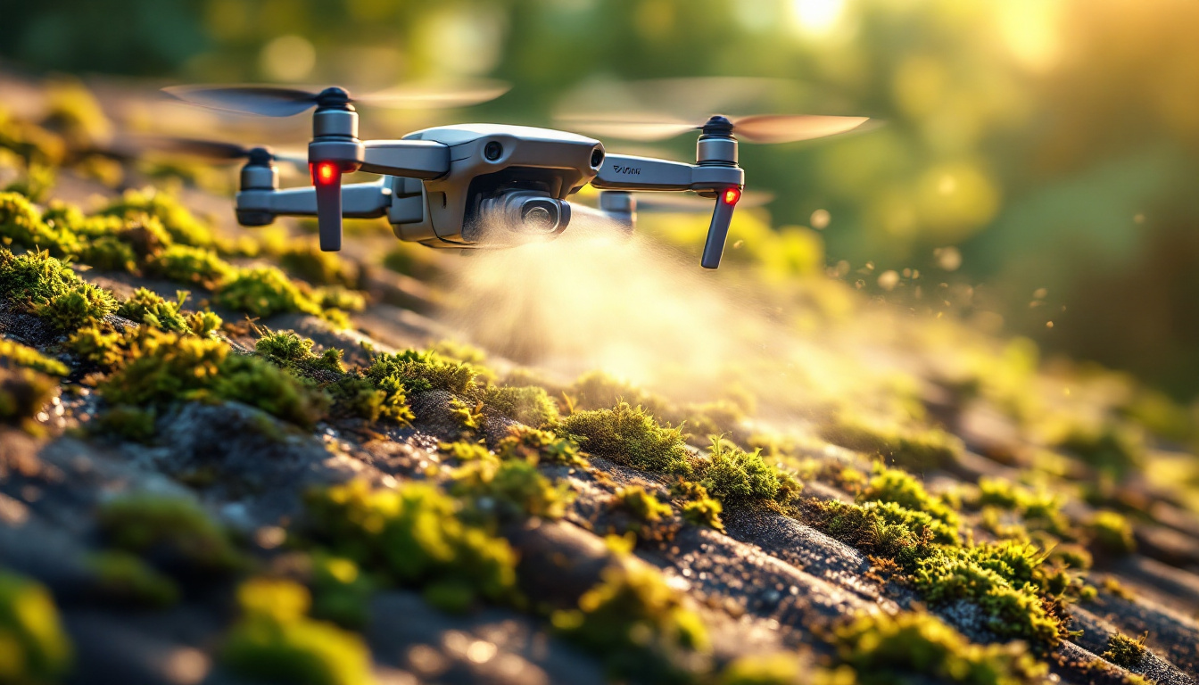 Nettoyage toiture drone : service économique et écologique à découvrir
